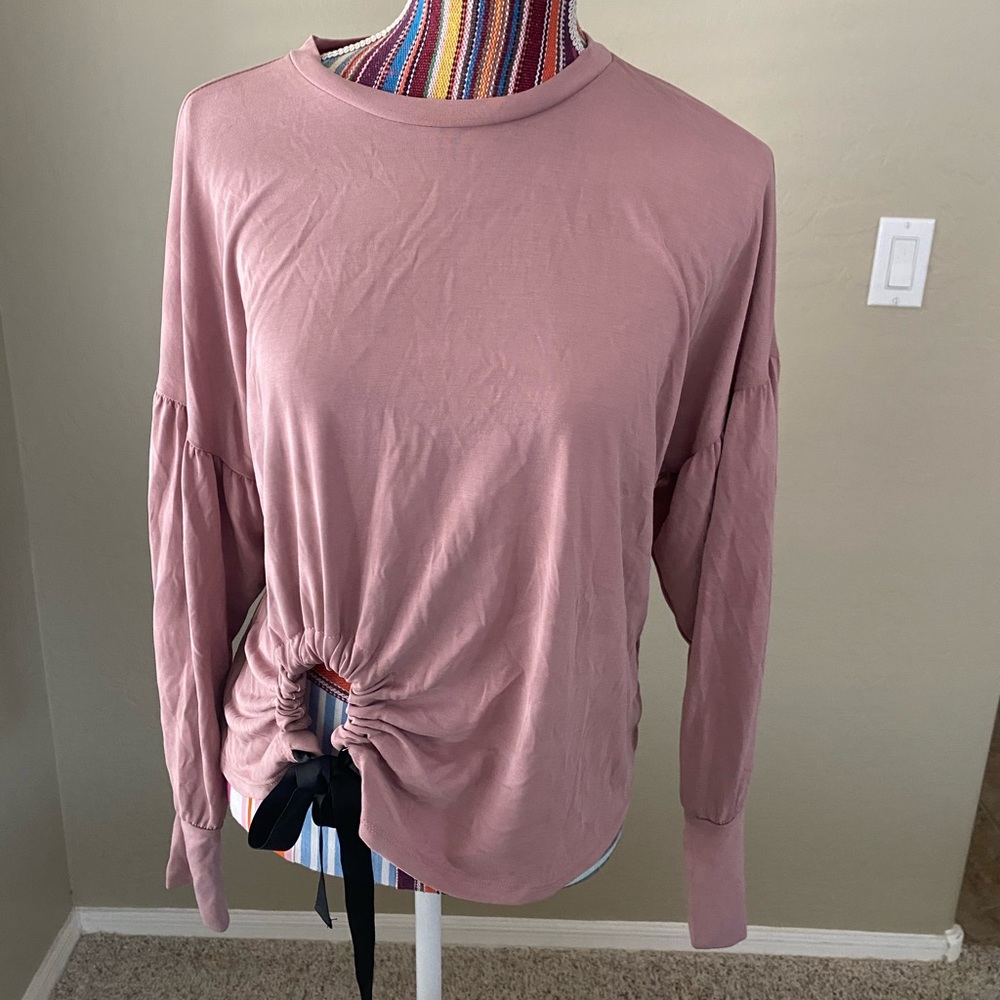 Beige/Blush blouse!
